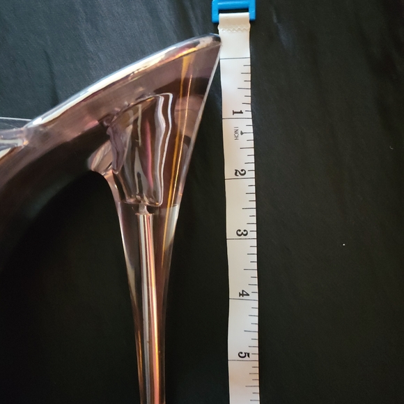 SOLD Cape Robbin Lucite Clear womens shoes size 10 - Picture 7 of 9